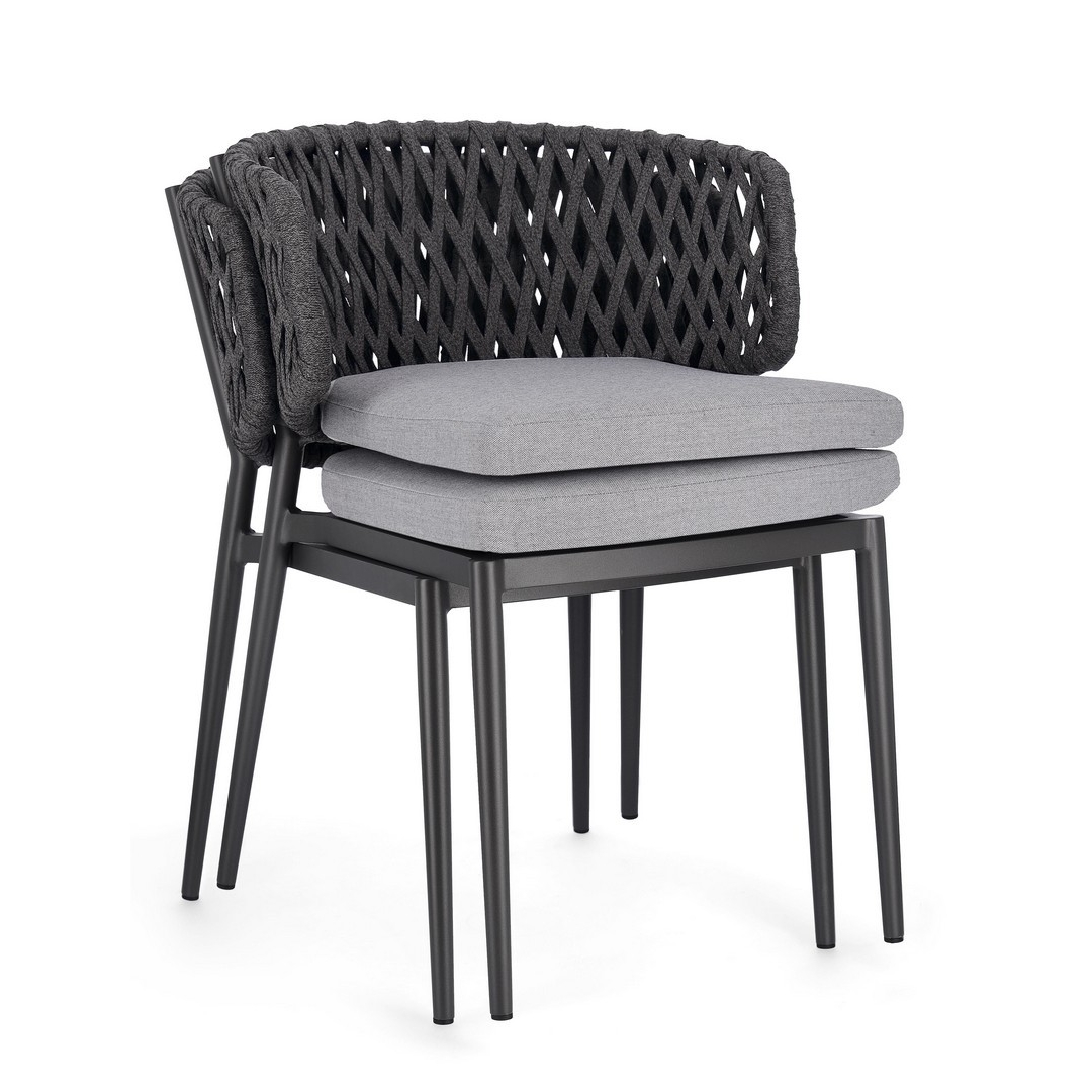 Acquista online Ranked # 4 chairs GAMERA cb / 1459 black Bizzotto